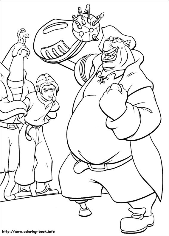 Treasure Planet coloring picture